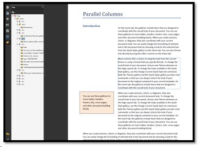 Parallel Columns in tagged PDF.