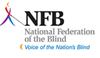 NFB logo and tagline - Voice of the Nation's Blind