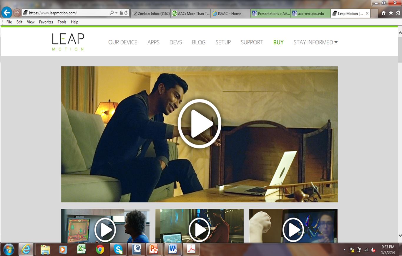 LEAP hardware website image