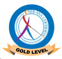 Official NFB Non-Visual Access Gold Seal