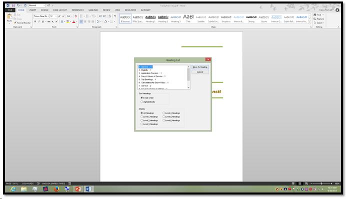 Untagged PDF opened in Word using PDF Reflow