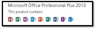 Office Professional 2013 tools
