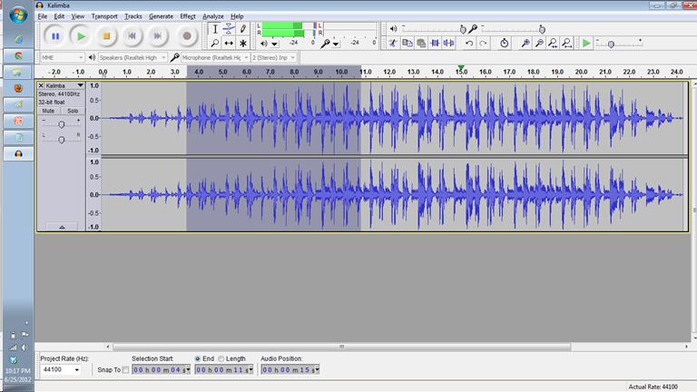 audacity voice editing