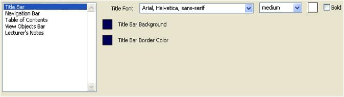 the CSS setting panel where you simply click to adjust the CSS settings