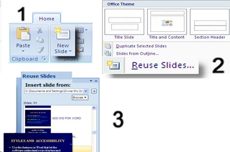 This screenshot is the graphical representation of the 3 steps of the process described on the slide