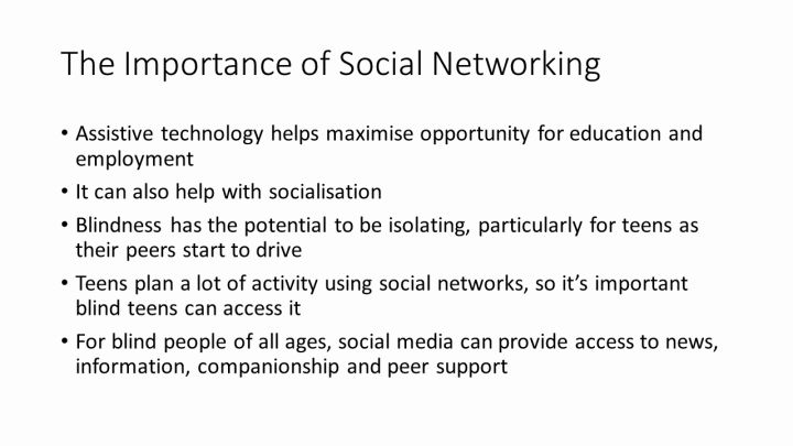 What Is The Importance Of Social Networking